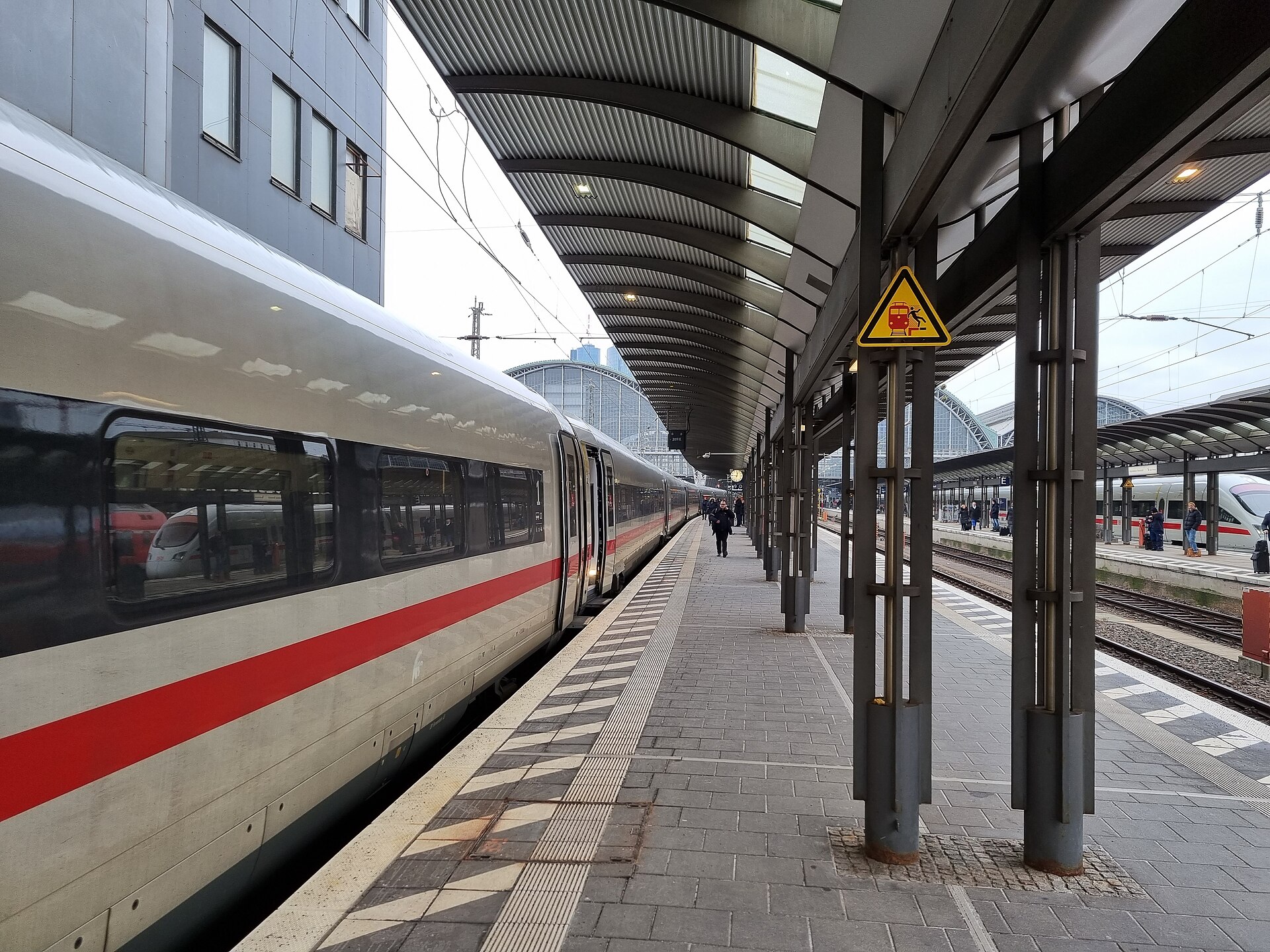 ICE train German station