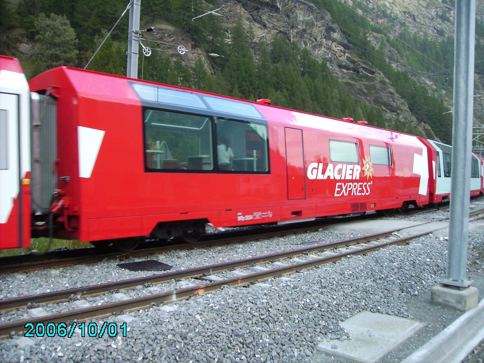 Glacier Express panoramic train