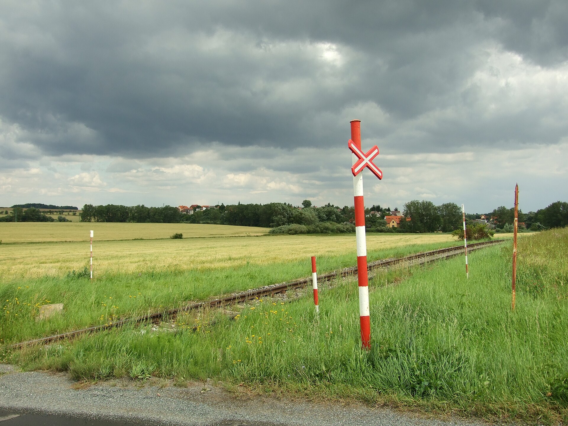 Czech railway countryside