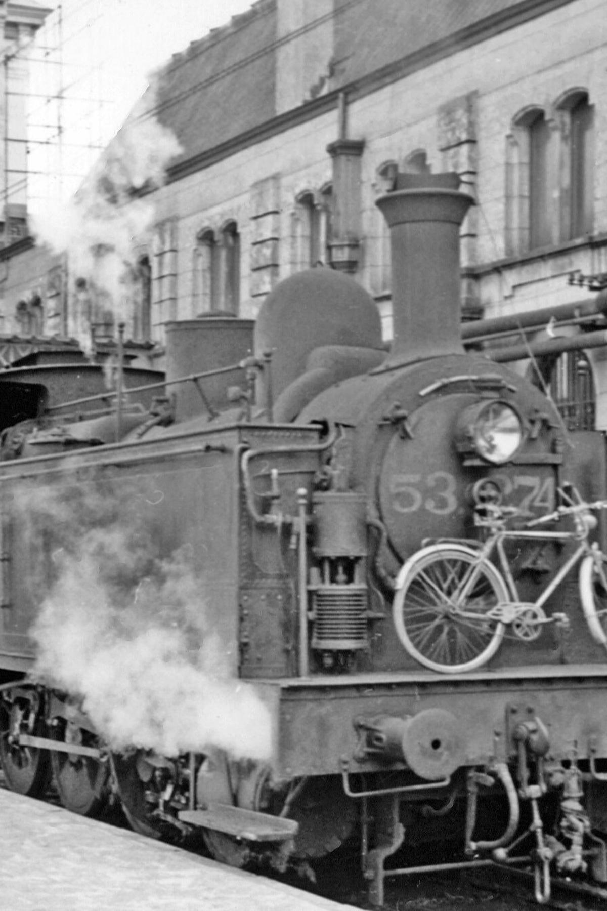 bicycle Belgian train