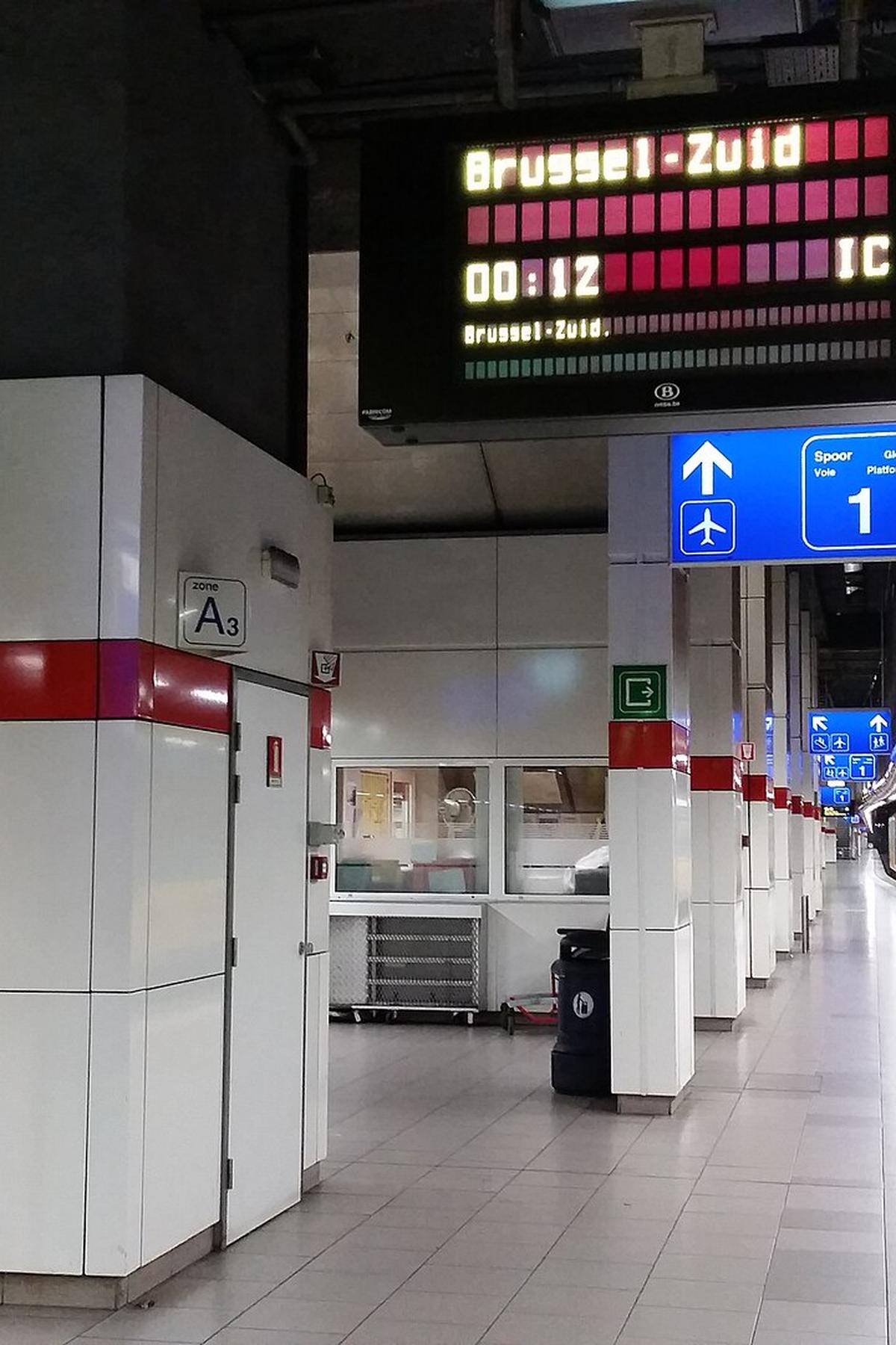 international train Brussels