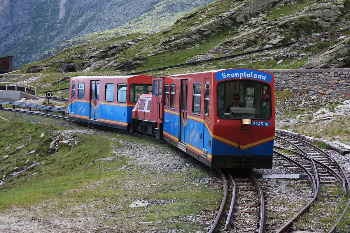 Austrian mountain railway arch