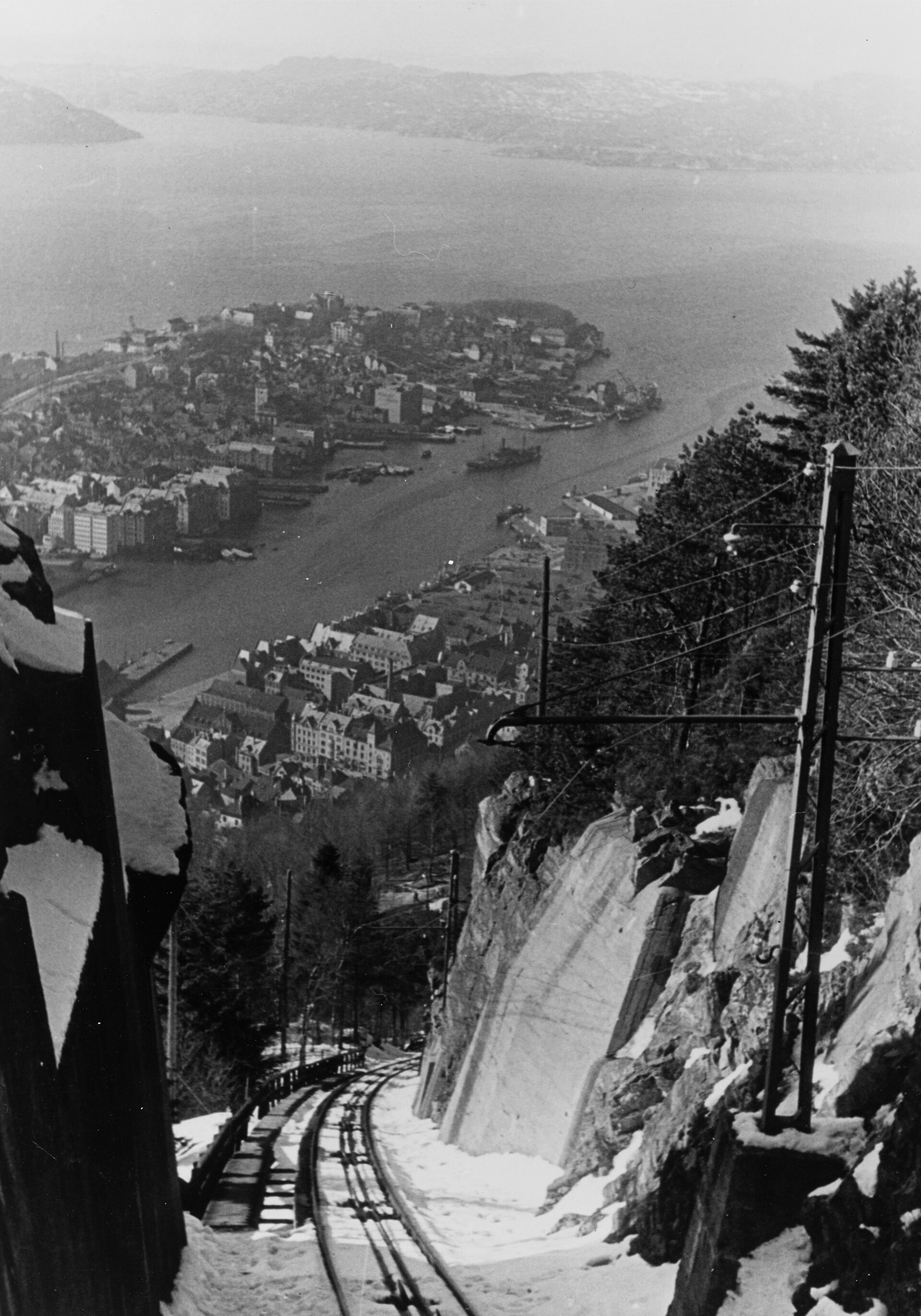 Bergen funicular view